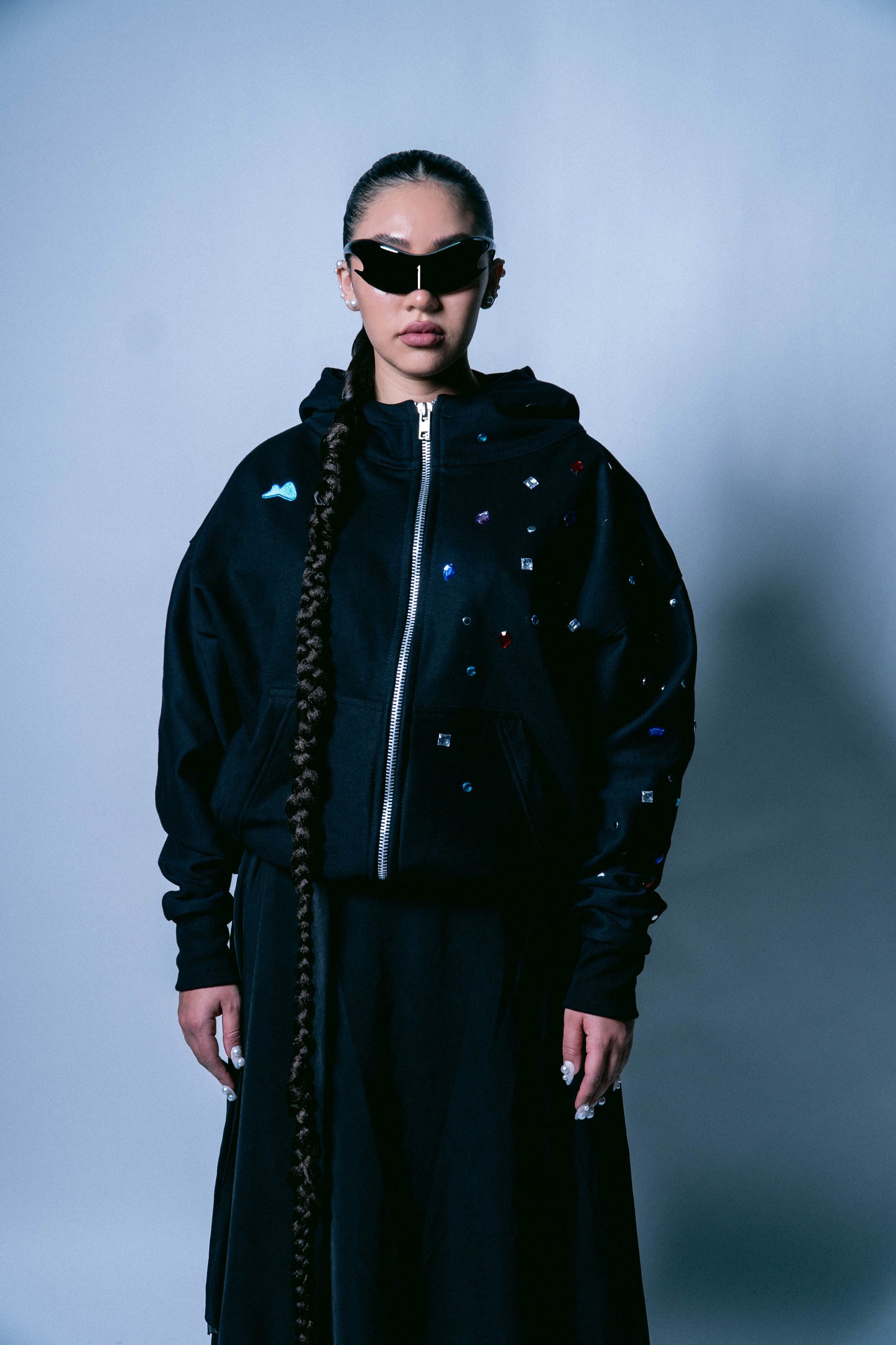 CELESTIAL_ZIP_HOODIE / 1:22 / WOMEN